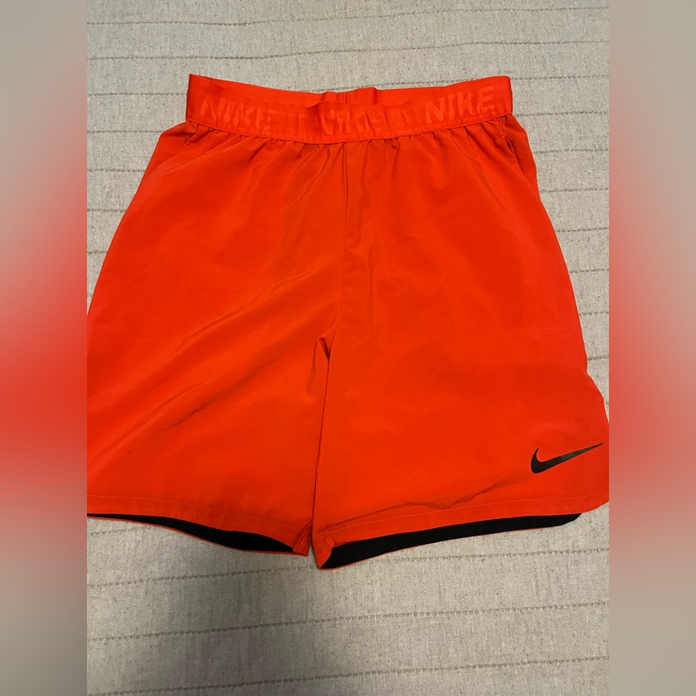 Nike Men's Orange Shorts